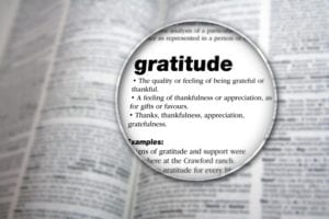 Gratitude